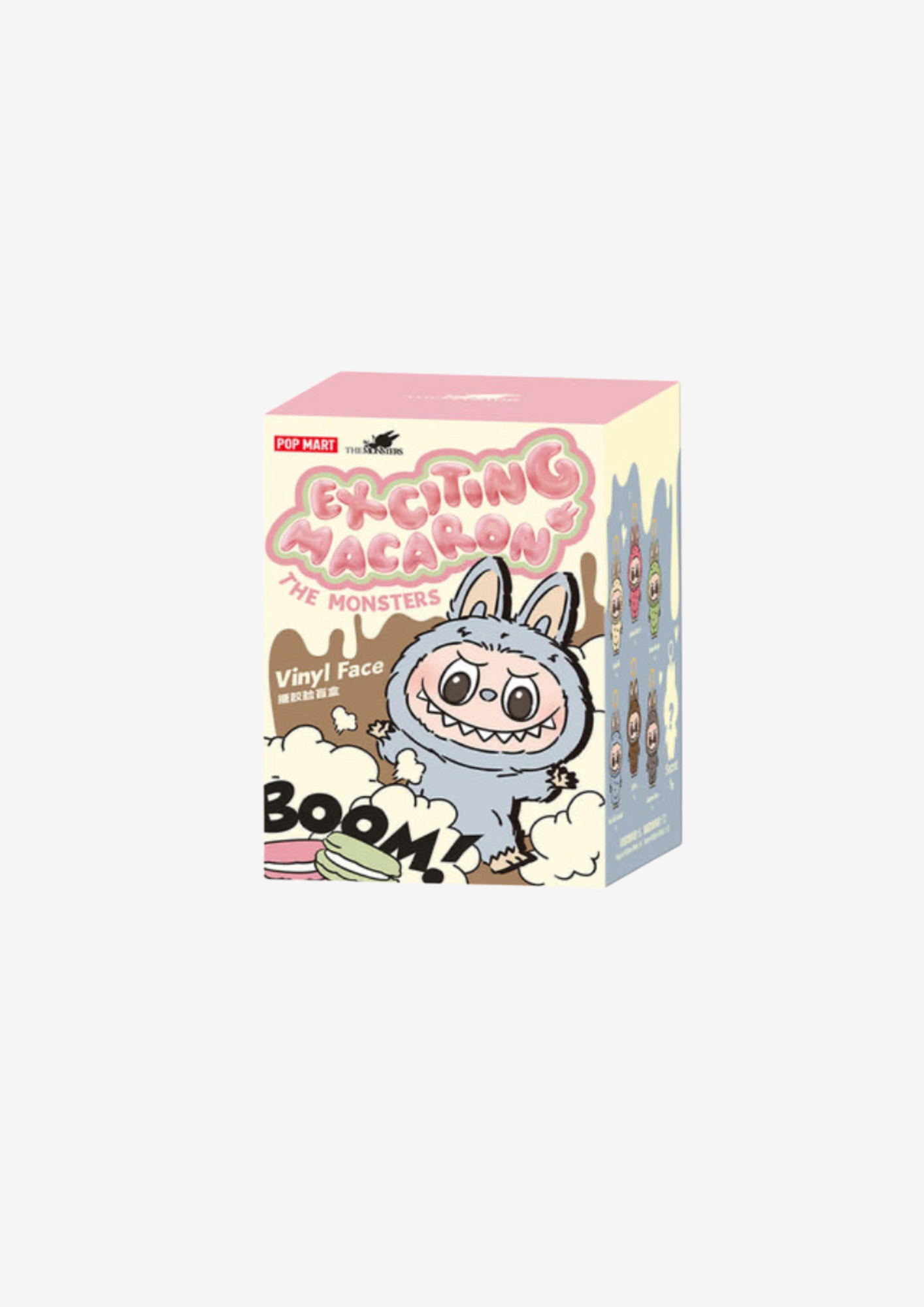 Exciting Macaron Labubu POP MART - box