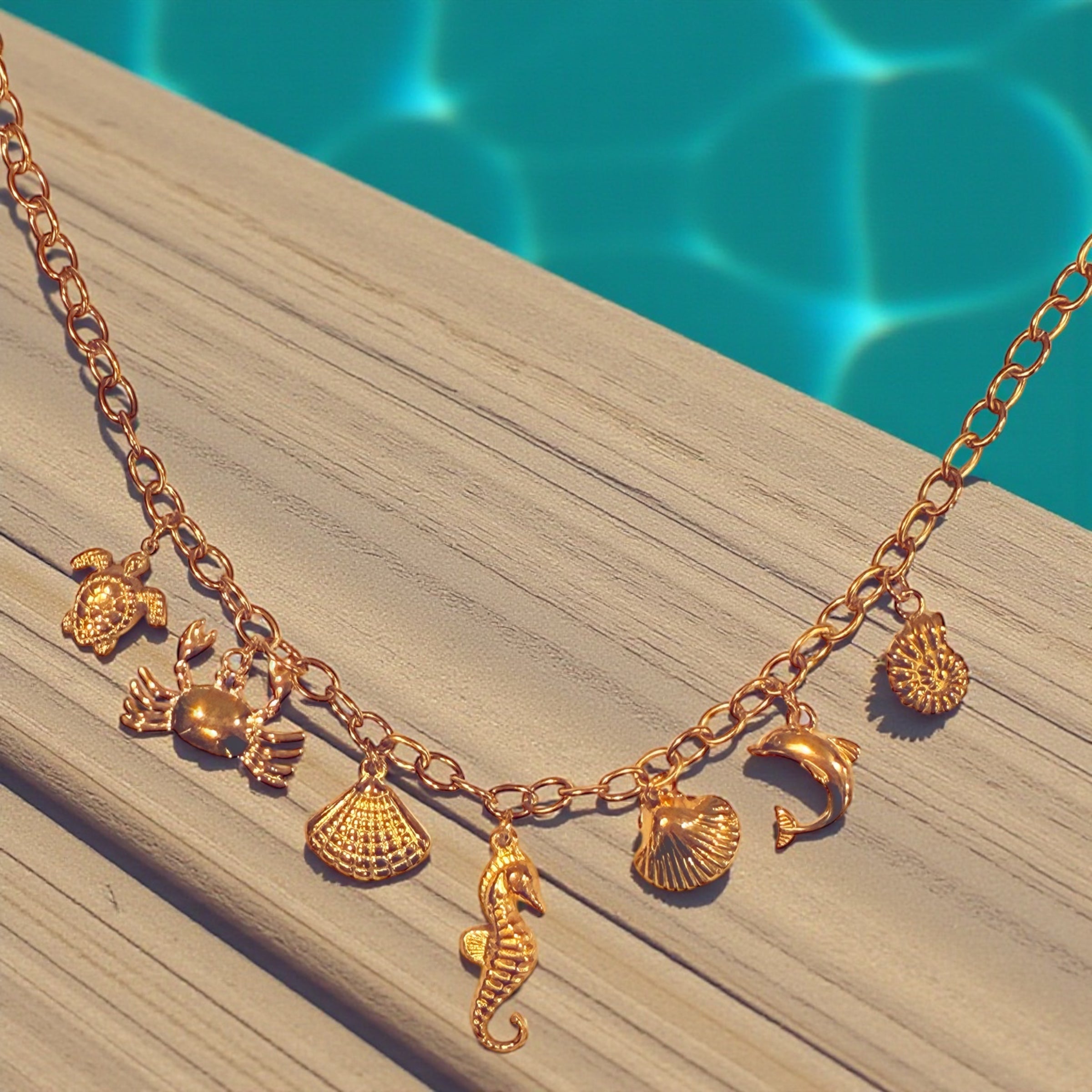 Sea Siren Charm Chain