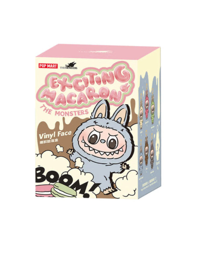 Soymilk Labubu – Exciting Macaron POP MART Labubu (Open Box)