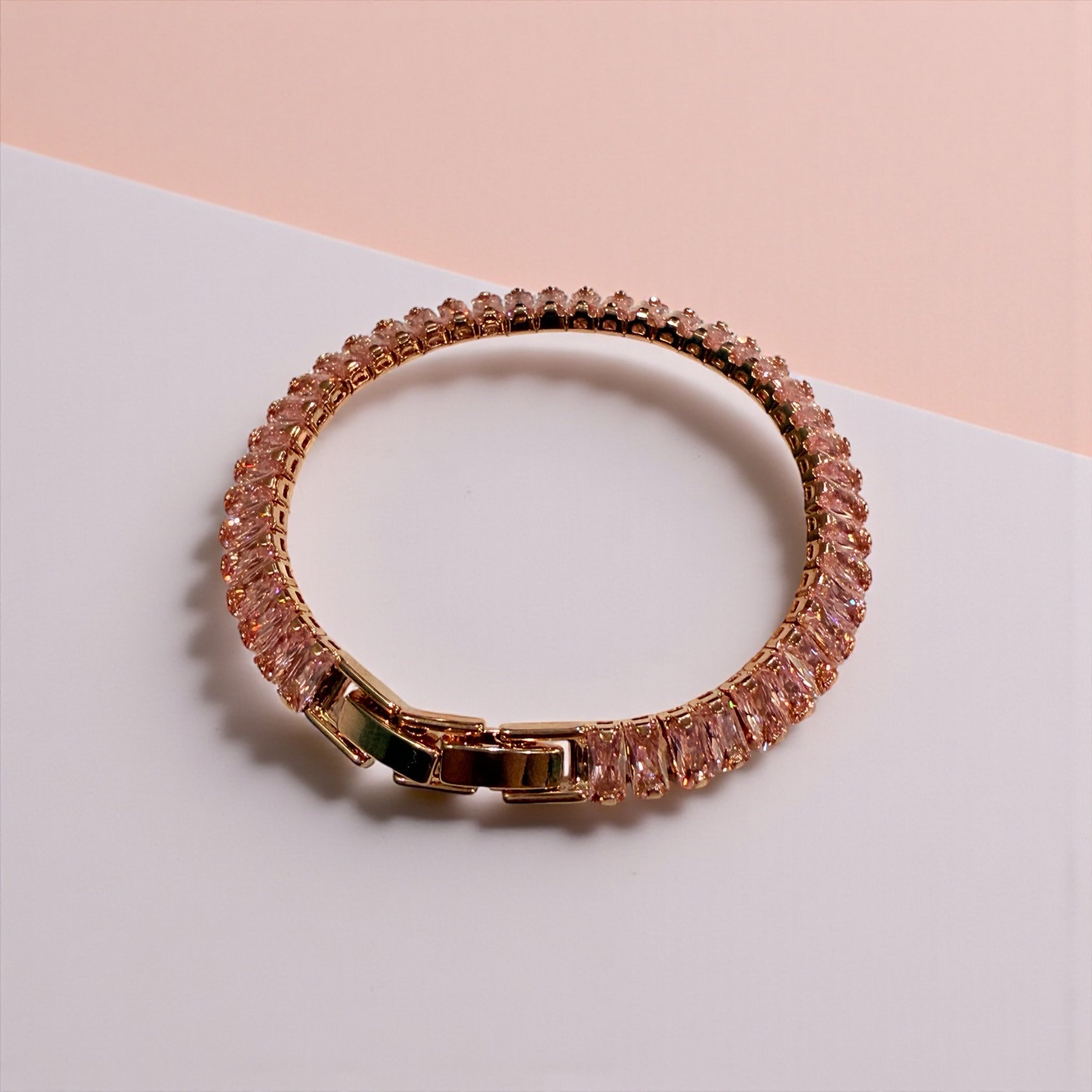 Roselle Chain Bracelet- Rose Gold