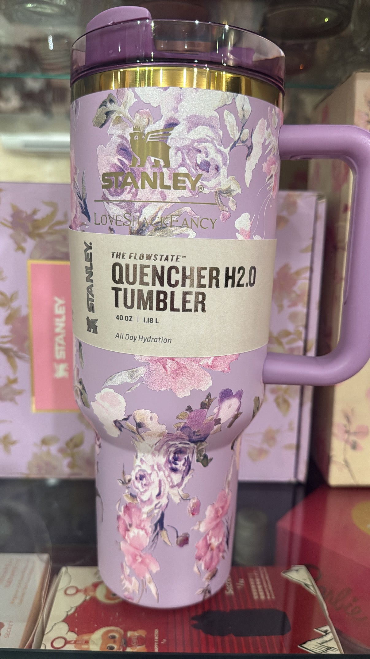 Stanley x LoveShackFancy Holiday Quencher | Purple | 40 OZ