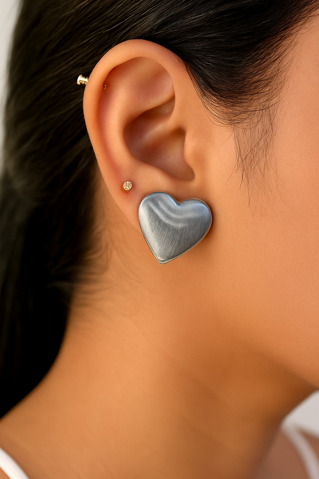 Soft Heart Studs