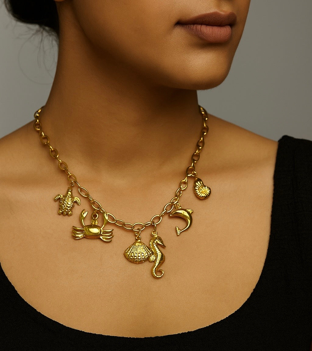 Sea Siren Charm Chain
