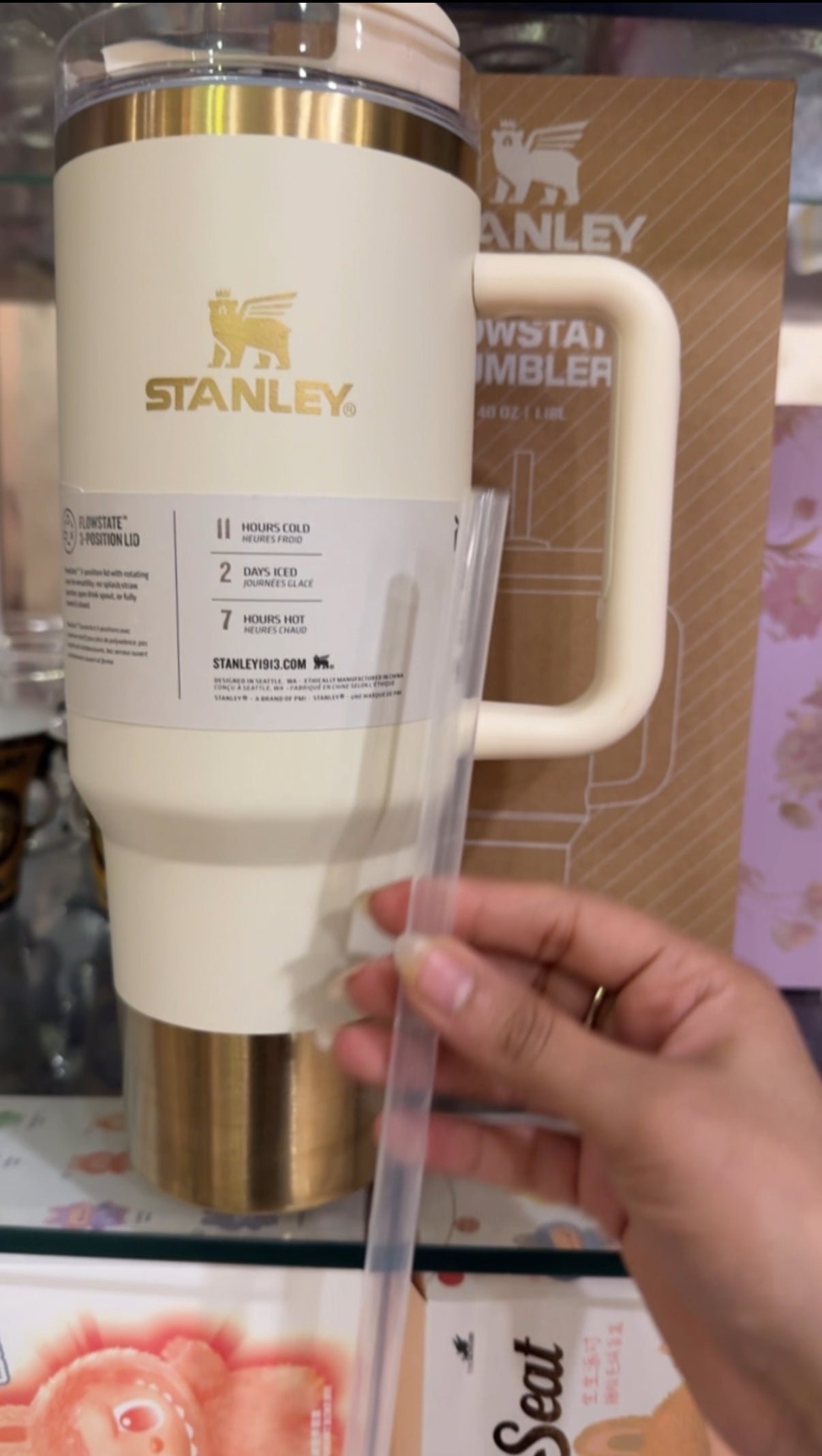 Stanley White and Golden | 40 OZ